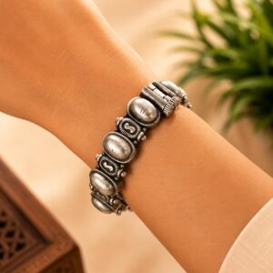vintage button bangle